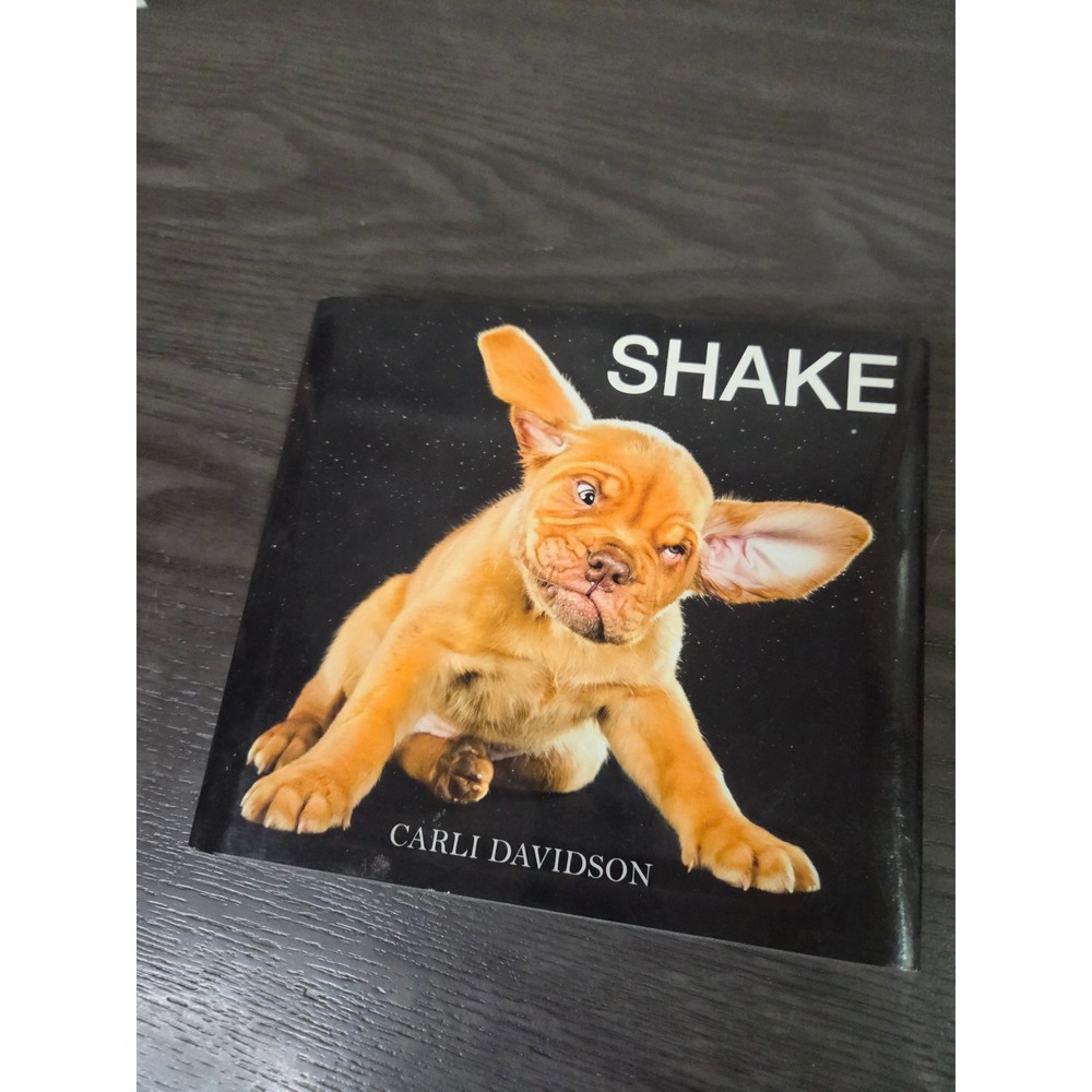 Shake by Carli Davidson Hardcover Dog Photography Book Harper Design 2013